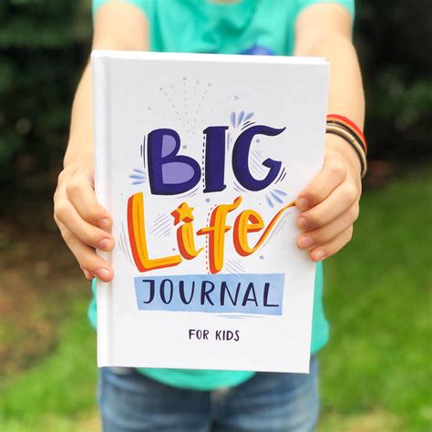 Big life journal - The journal establishes a brief (5–10 minutes) daily routine that aids kids in forming healthy life habits like daily gratitude practice and self-reflection. children can begin journal writing as soon as they can hold a pencil or crayon. Images, letters, stickers, or memorabilia that has been cut and pasted can be used in place of actual words.